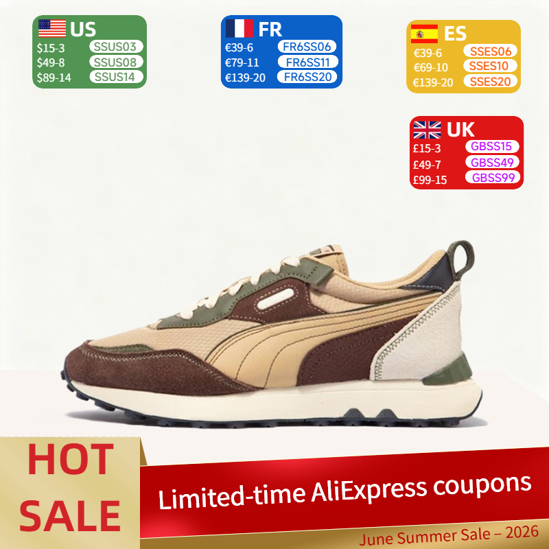 Women Shoes Puma - Puma Rider FV Retro Fashionable, Versatile,