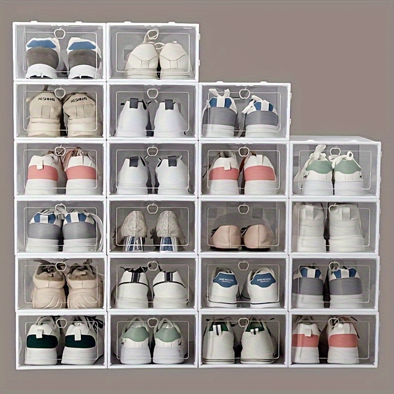 Women Shoes Must Have - 12-Piece Set: Upgraded, Extra-Thick Transparent Shoe
