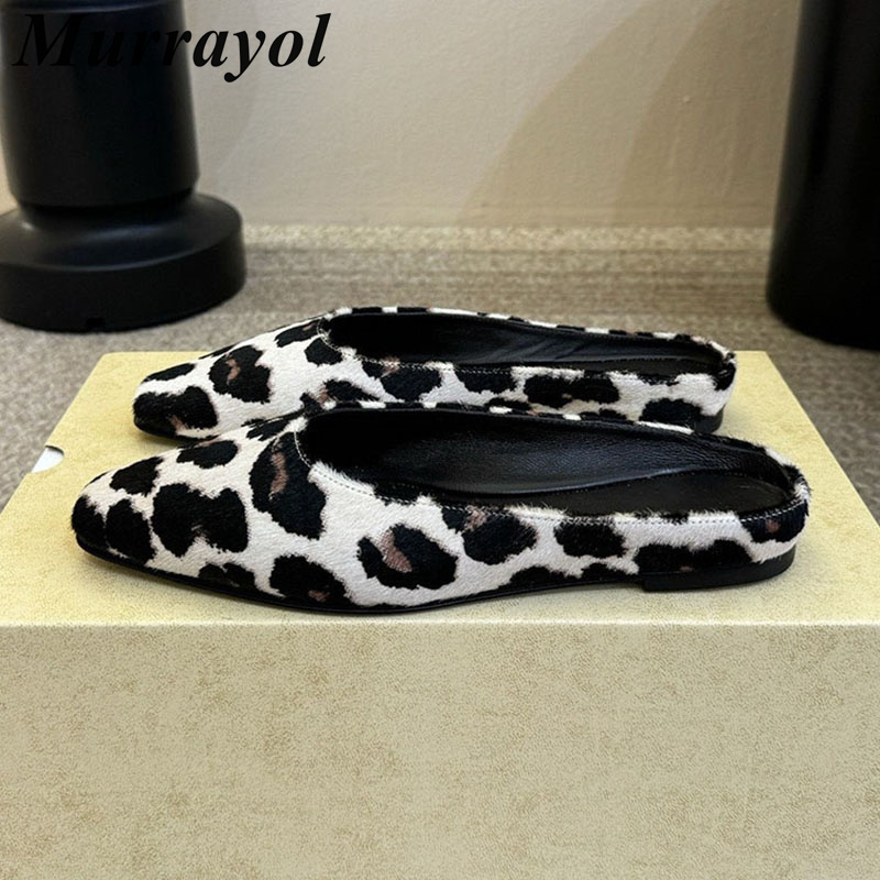 Kids Shoes Women - Half Slipper Closed Toe Lazy Mules
