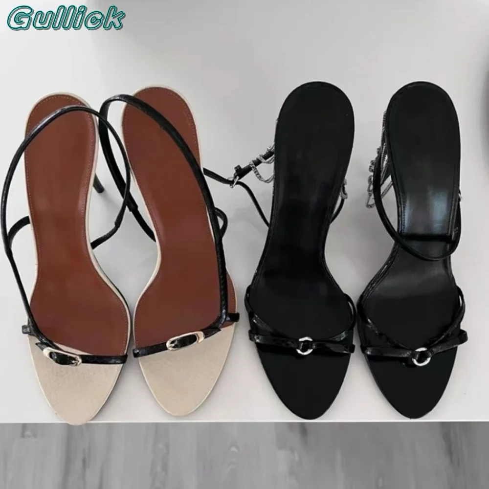 Slingback Strappy Open Toe San - Strappy Heeled Sandals avis et prix