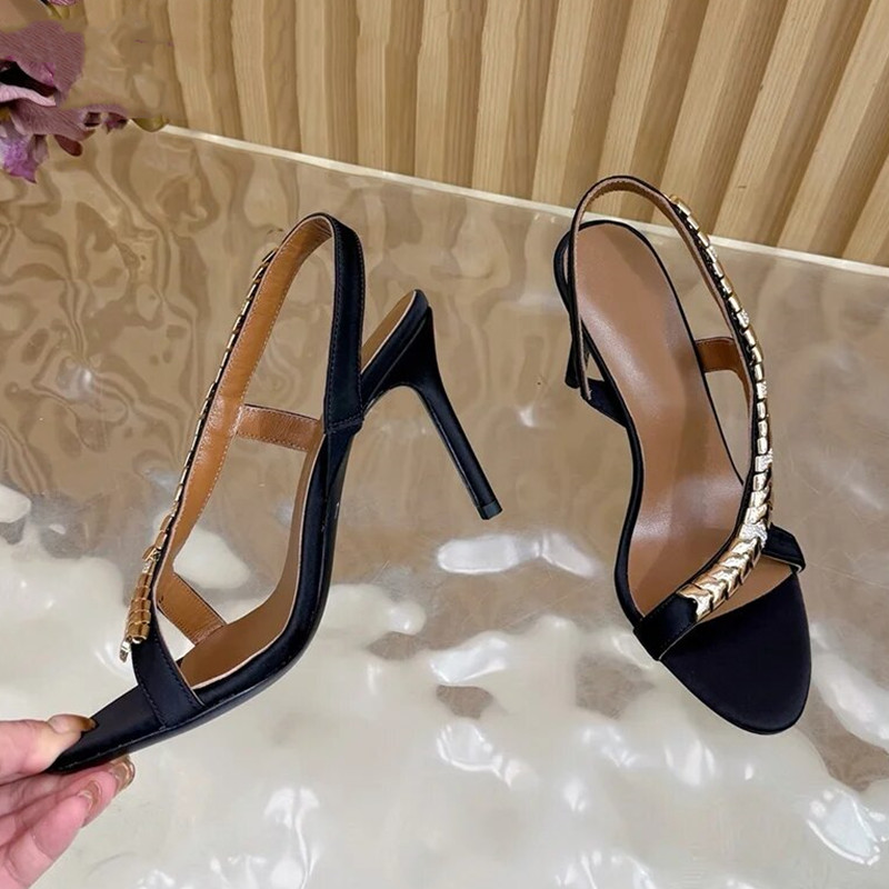 Luxury Rhinestones Sequined Sa - Ankle Strap Heels avis et prix