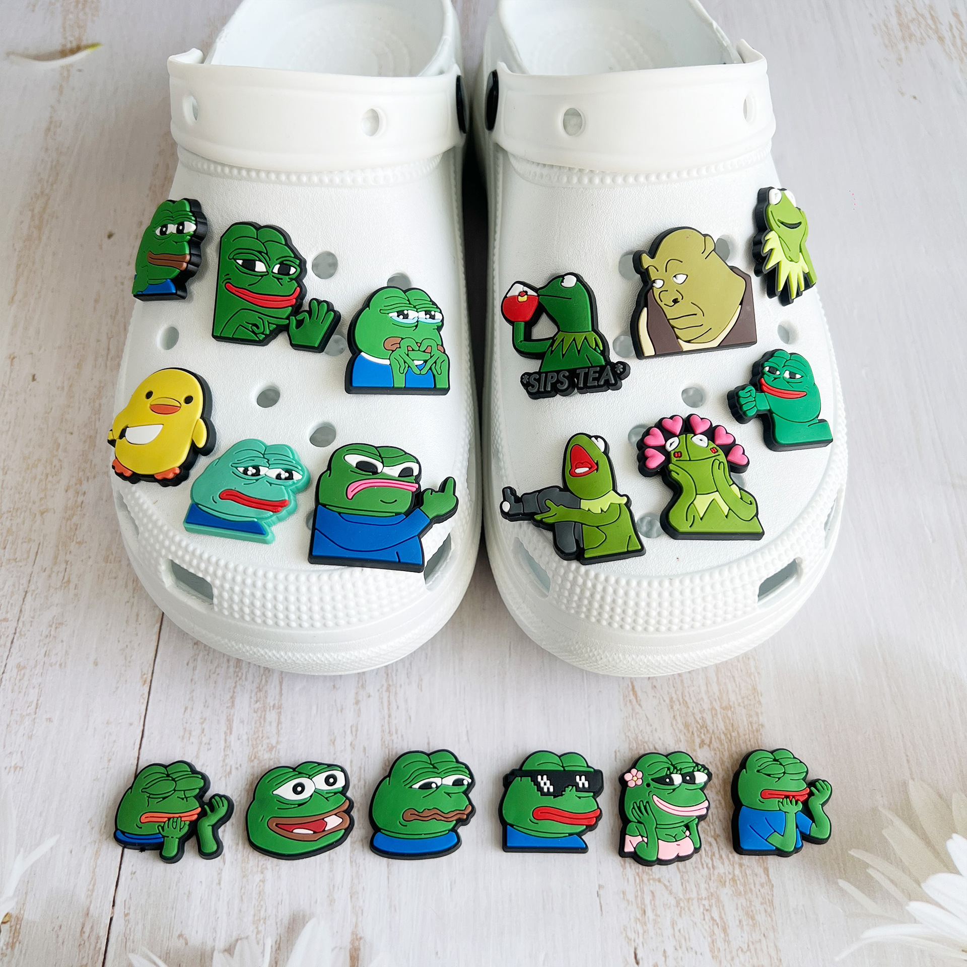 New Arrivals Cute Frog Animals - Women'S Shoes Crocs avis et prix