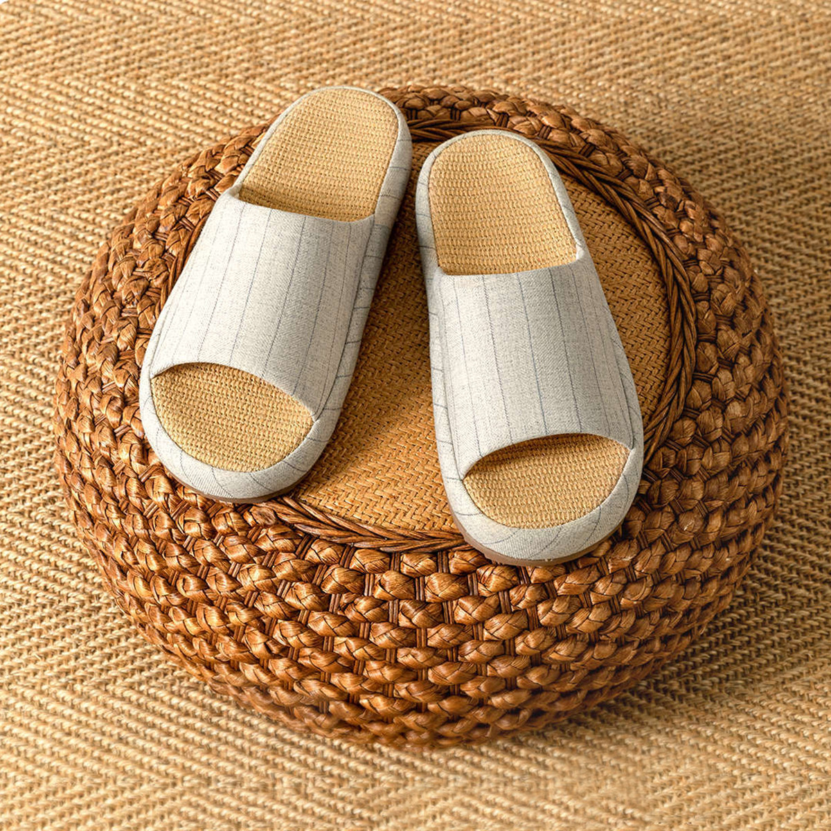 Summer Women Home Slippers Lin - Women Shoes Size To Men avis et prix