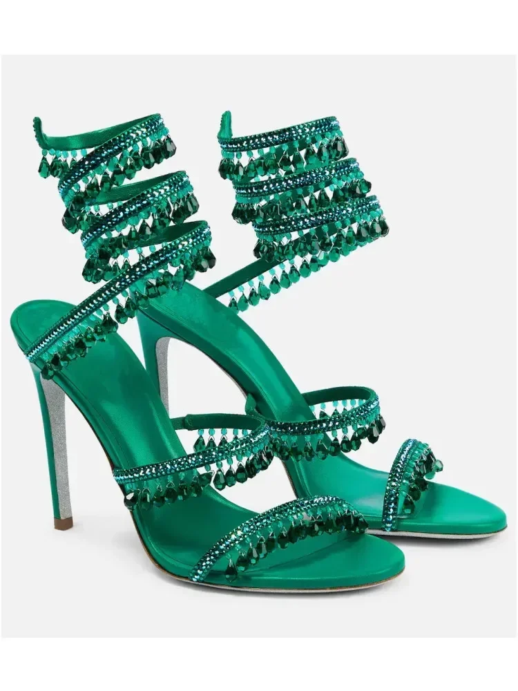 2026Women's New Water Diamond  - Ankle Strap Heels avis et prix