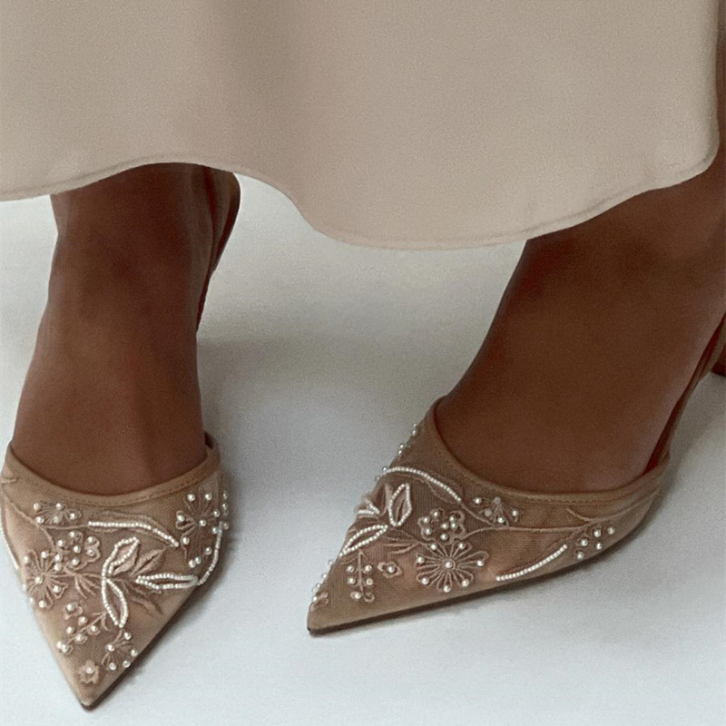 Summer and Autumn Pointed Fine - Women Shoes Luxury Brand avis et prix