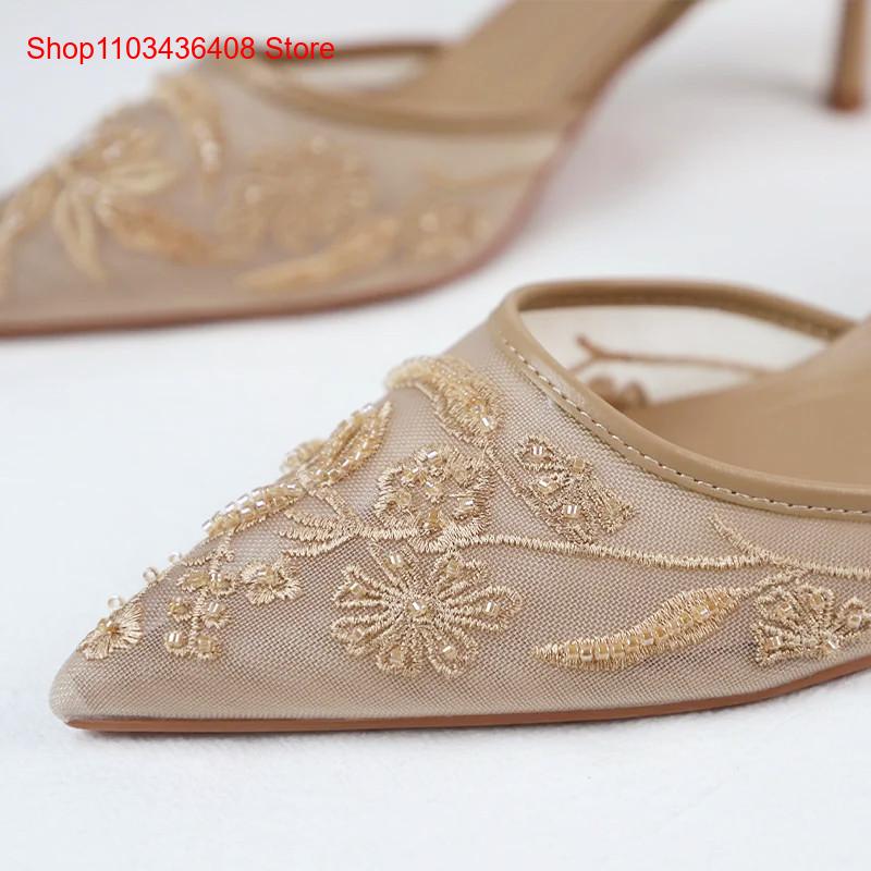 Summer and Autumn Pointed Fine - Women Shoes Luxury Brand avis et prix