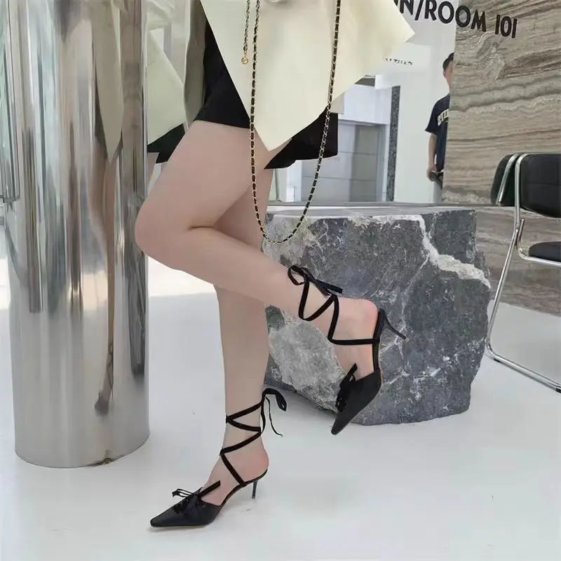 2026 New Kitten Heels Pointed  - Kids Shoes Women avis et prix