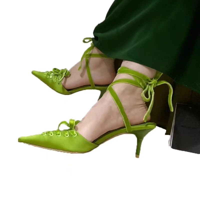 2026 New Kitten Heels Pointed  - Kids Shoes Women avis et prix