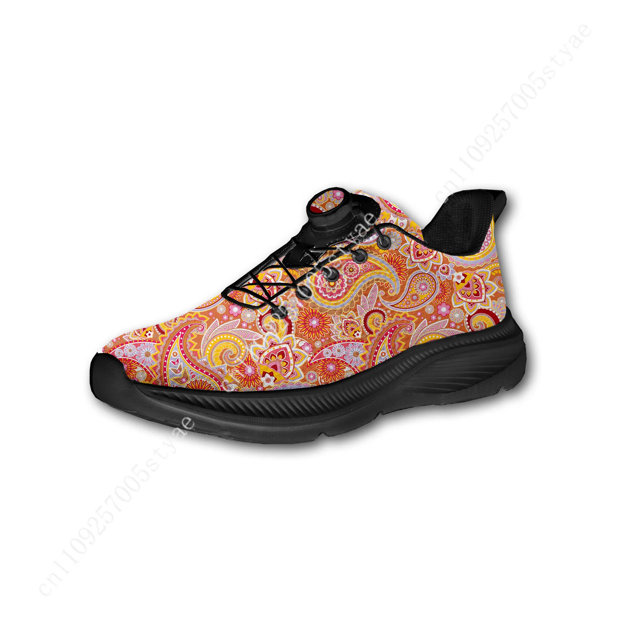 Bohemian Mandala Floral Print  - Women Shoes For Walking avis et prix
