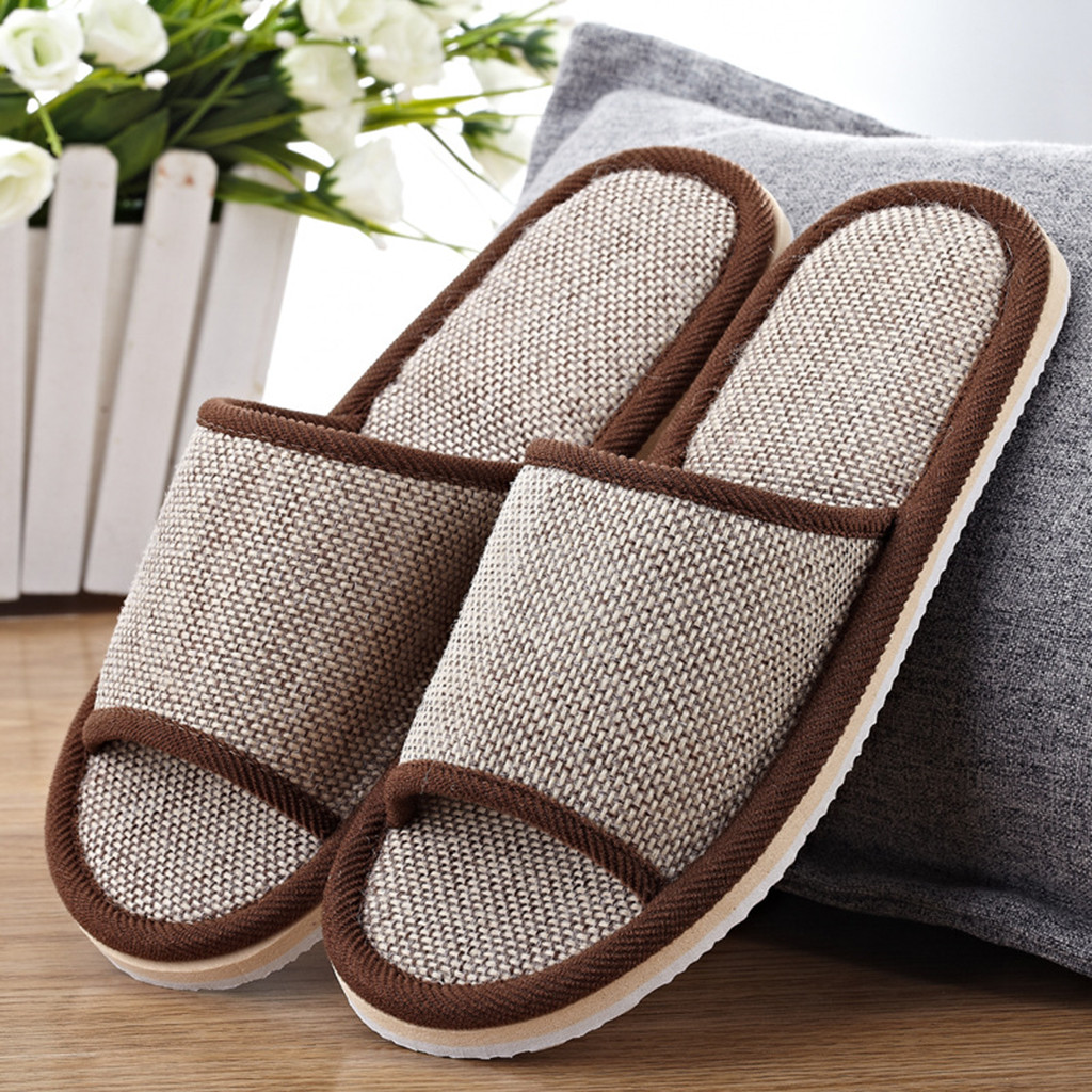 Linen Slippers For Men And Wom - Women Shoes Size To Men avis et prix