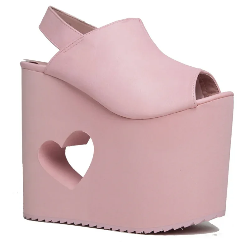 Platform Back Strap High Heel  - Kids Shoes Women avis et prix