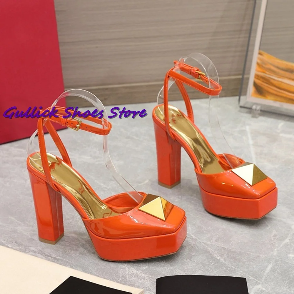 New Rivet Platform Sandals Squ - Kids Shoes Women avis et prix
