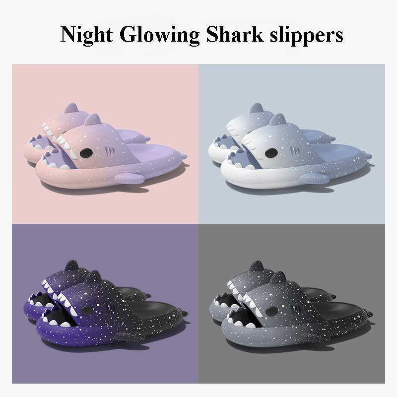 Cute Cartoon Shark Slippers Fo - Women Shoes Size To Men avis et prix