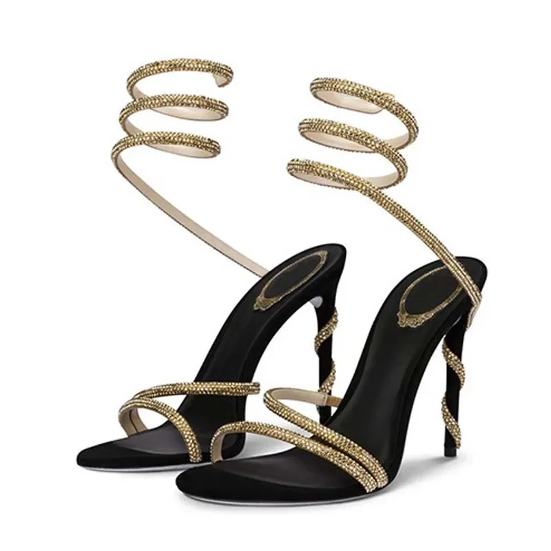 Eilyken Fashion Crystal Stilet - Strappy Heeled Sandals avis et prix