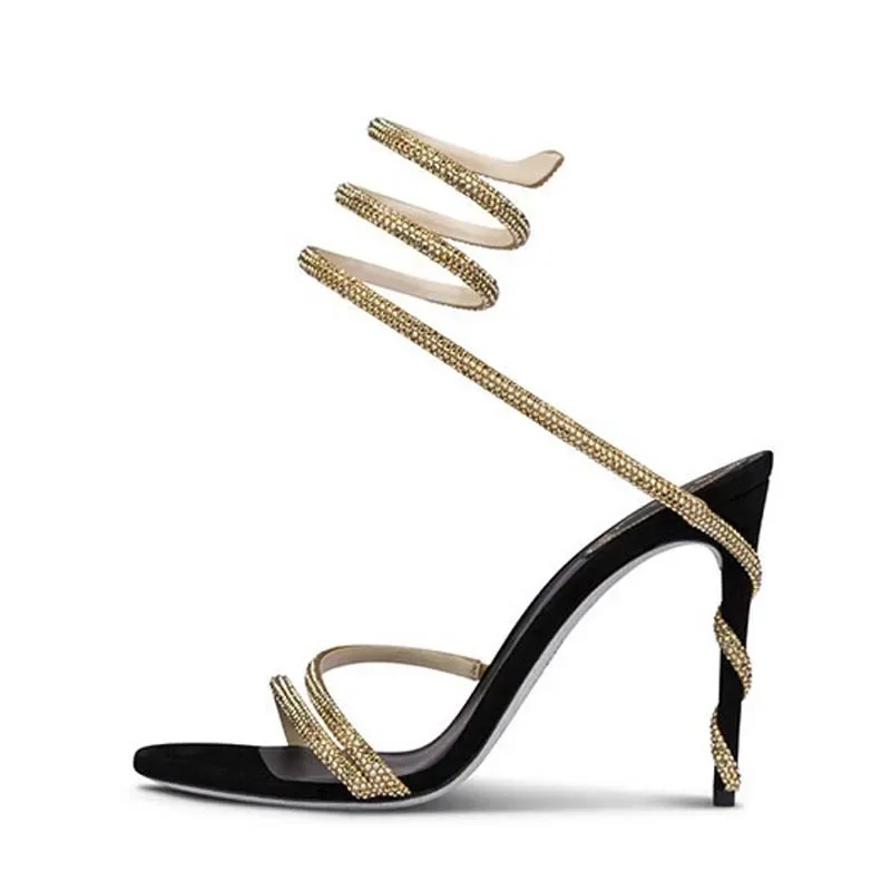Eilyken Fashion Crystal Stilet - Strappy Heeled Sandals avis et prix