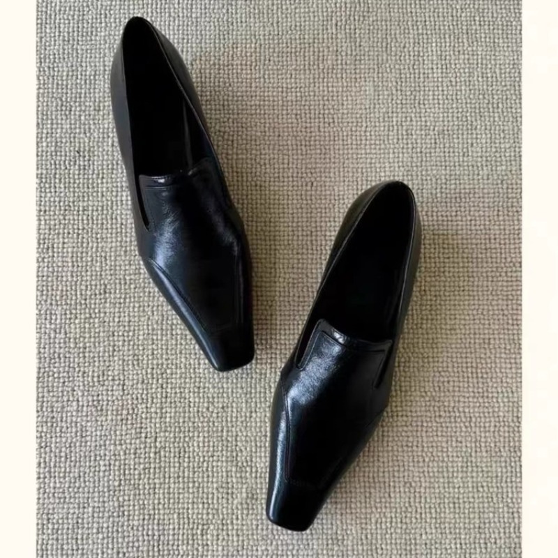 Retro Square Toe Deep Mouth Sl - Women Shoes With Heels avis et prix