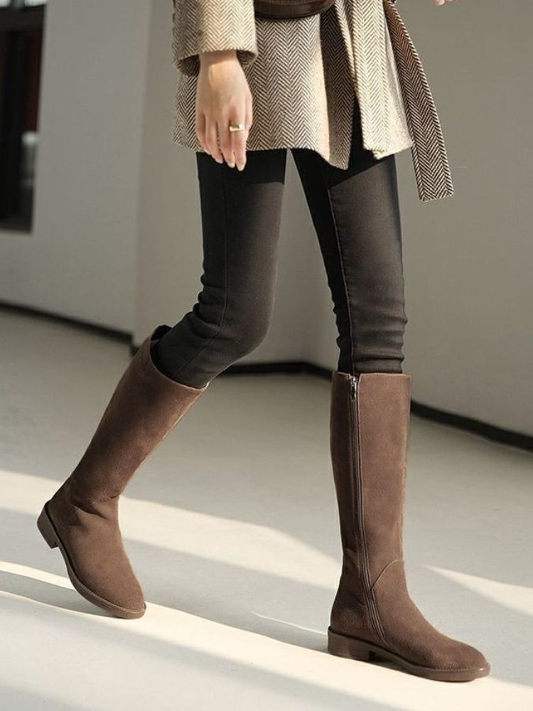 New in Zipper Warm Suede Ladie - Kids Shoes Women avis et prix