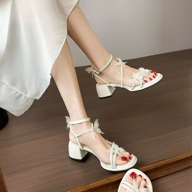 Women's Fairy Style Butterfly  - Ankle Strap Heels avis et prix