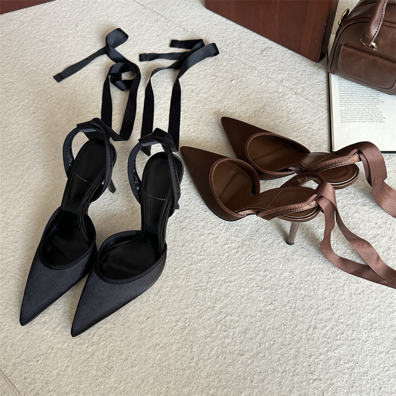 Snake Satin Ankle Strap Luxury - Women Shoes Luxury Brand avis et prix