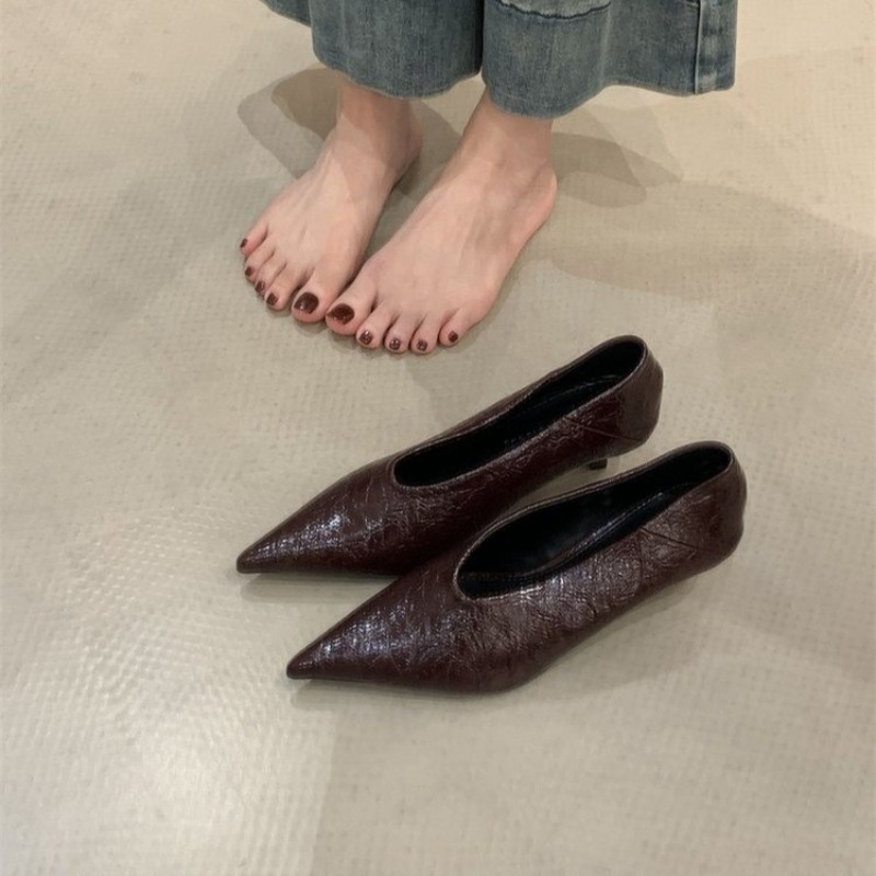 2025 Autumn New Commuter Wind  - Women Shoes With Heels avis et prix