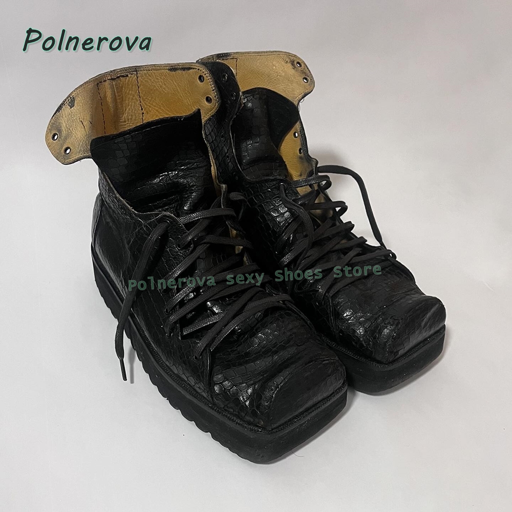 Women's Gothic Lace-Up Chunky  - Women'S Shoes Crocs avis et prix