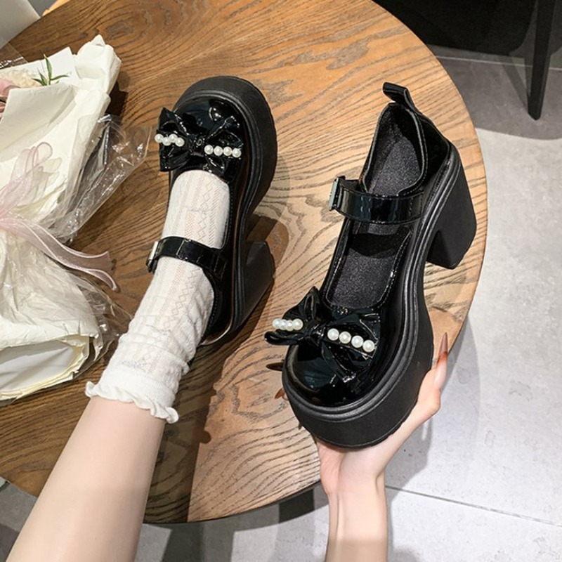 2026 Lolita Shoes Black Super  - Women Shoes With Heels avis et prix