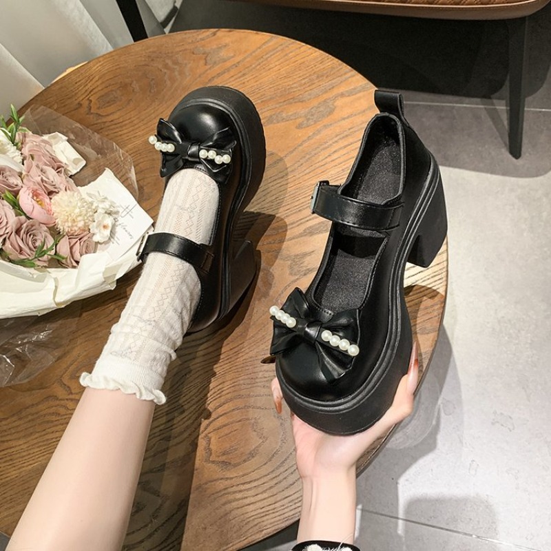 2026 Lolita Shoes Black Super  - Women Shoes With Heels avis et prix