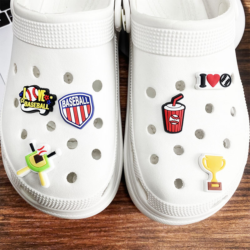 Hot 1Pcs PVC Love Baseball Sho - Women'S Shoes Crocs avis et prix