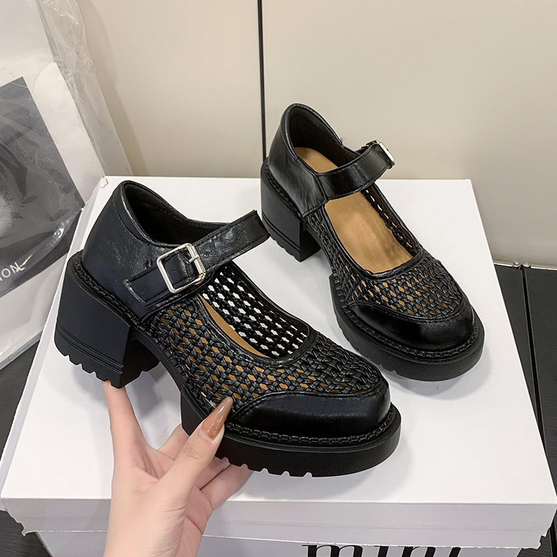 Women's Openwork T-strap Summe - Women Shoes Luxury Brand avis et prix
