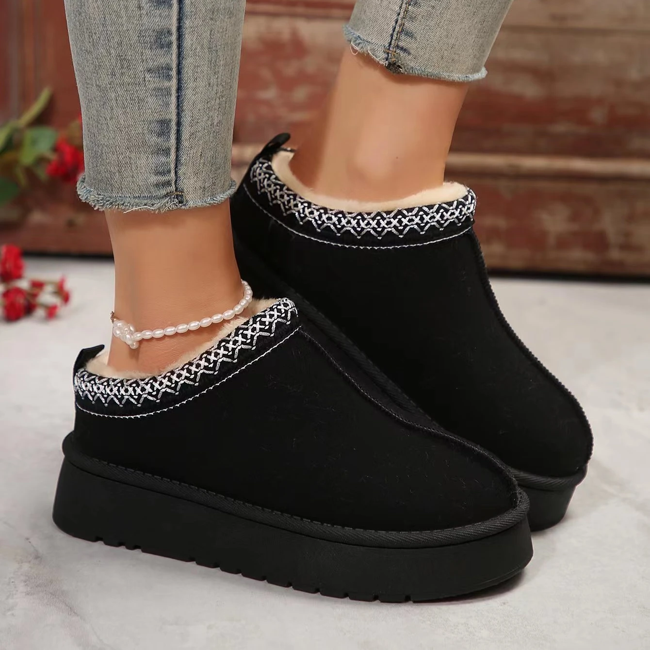 Designer Winter Platform Slipp - Women Shoes Luxury Brand avis et prix