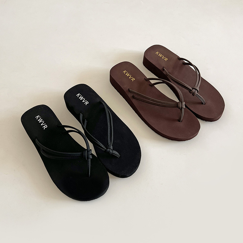 Women Brown Flip Flops Summer  - Women Shoes For Walking avis et prix