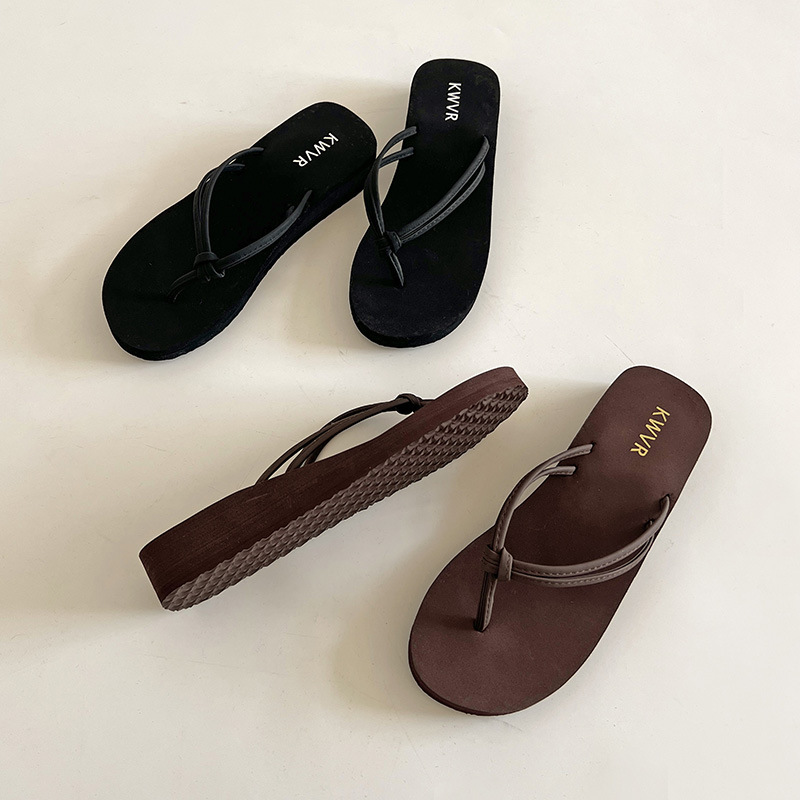 Women Brown Flip Flops Summer  - Women Shoes For Walking avis et prix