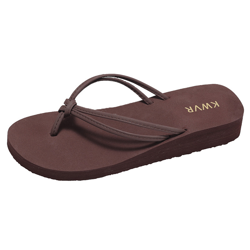 Women Brown Flip Flops Summer  - Women Shoes For Walking avis et prix