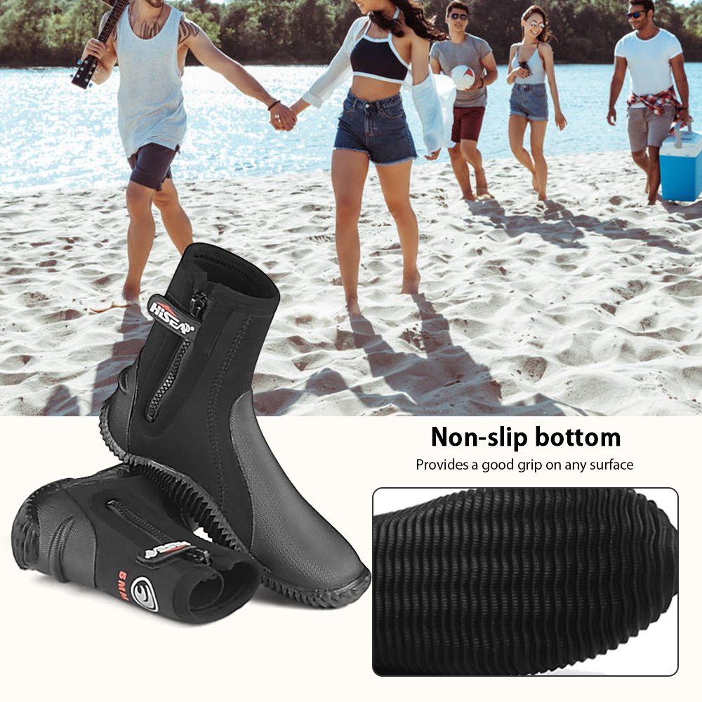 5mm Neoprene Dive Boots Wetsui - Women'S Shoes Neuropathy avis et prix