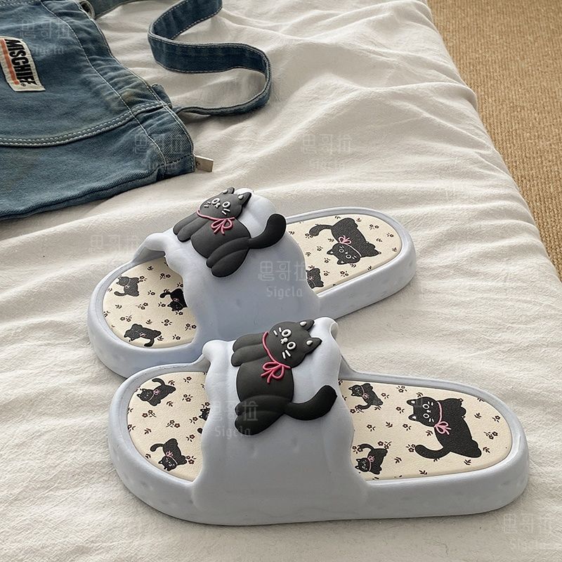 Printting Cute Bear Women Slip - Women Shoes Size To Men avis et prix