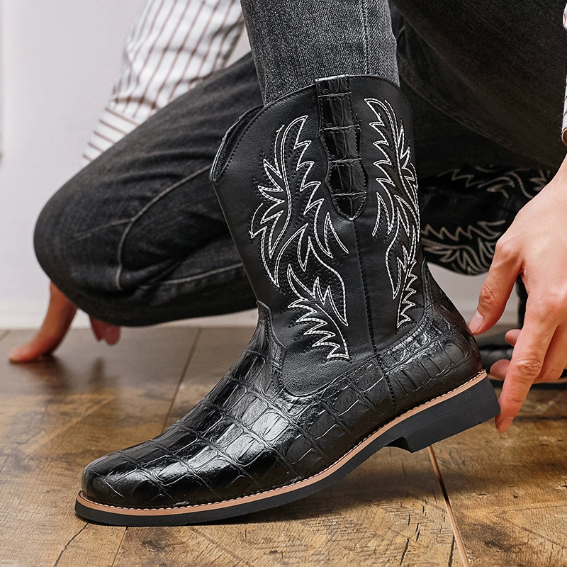 Men's Croc-Embossed Western Co - Women'S Shoes Crocs avis et prix