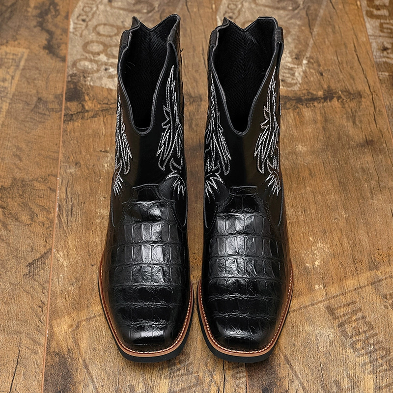 Men's Croc-Embossed Western Co - Women'S Shoes Crocs avis et prix