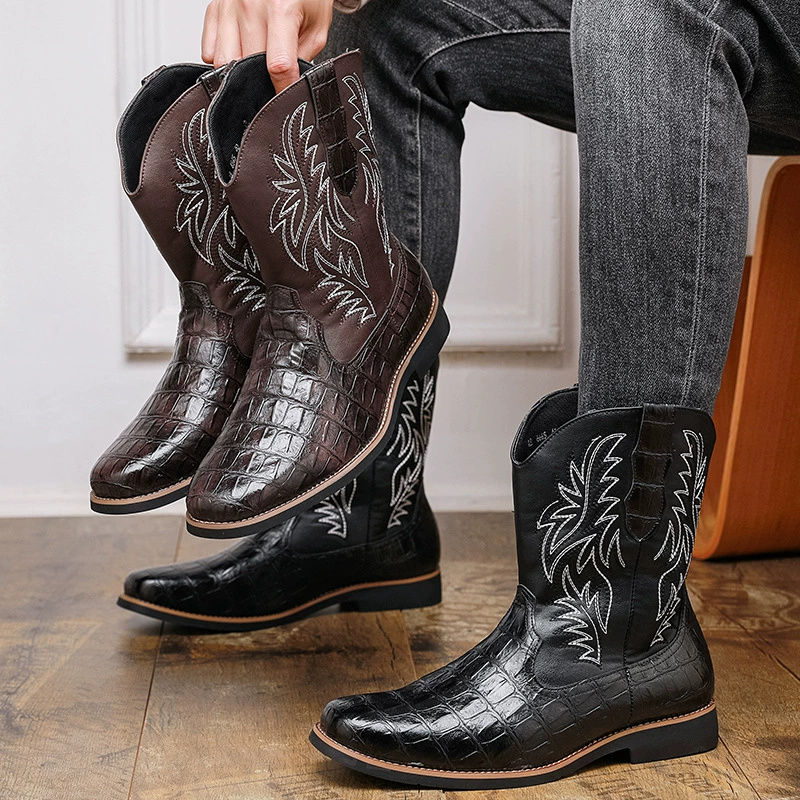 Men's Croc-Embossed Western Co - Women'S Shoes Crocs avis et prix
