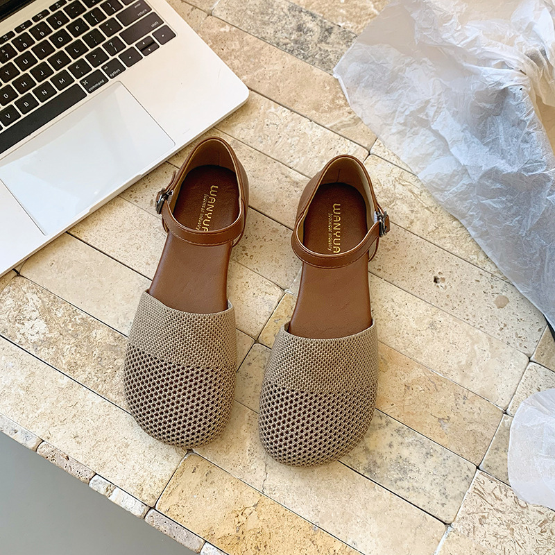 2025 New Spring Summer Mesh Sa - Ankle Strap Heels avis et prix