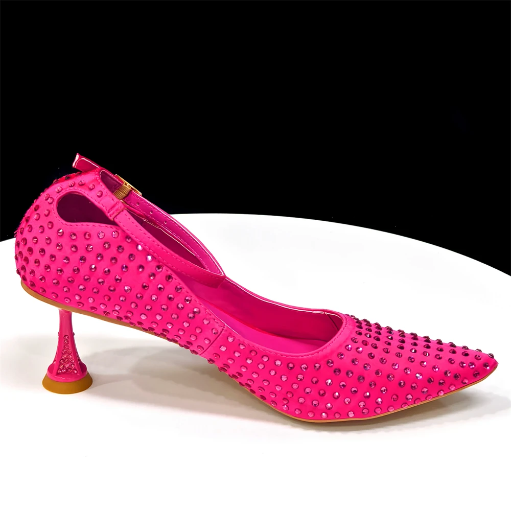 2026 Chic Fuchsia Color Women' - Women Shoes With Heels avis et prix