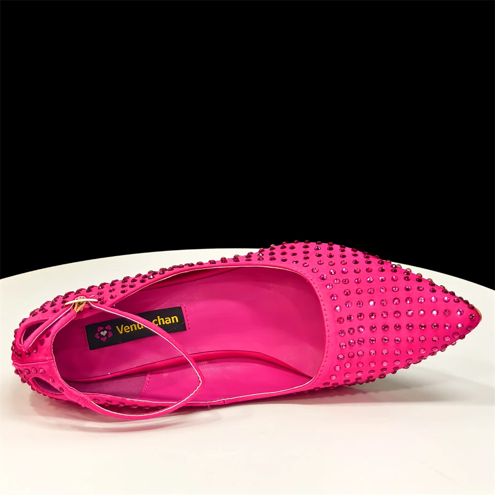 2026 Chic Fuchsia Color Women' - Women Shoes With Heels avis et prix