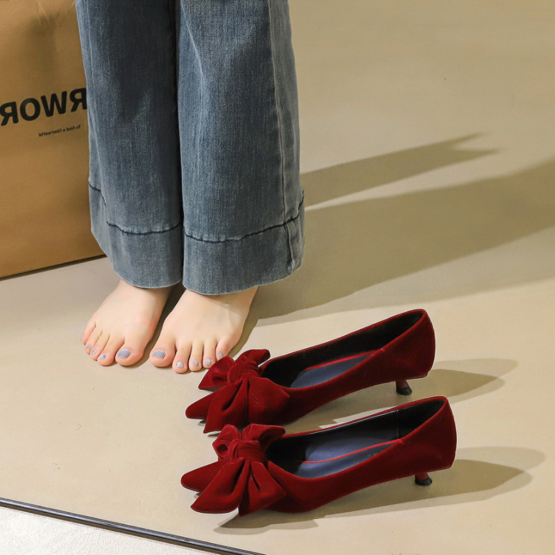 Korean Temperament Suede Stile - Ankle Strap Heels avis et prix