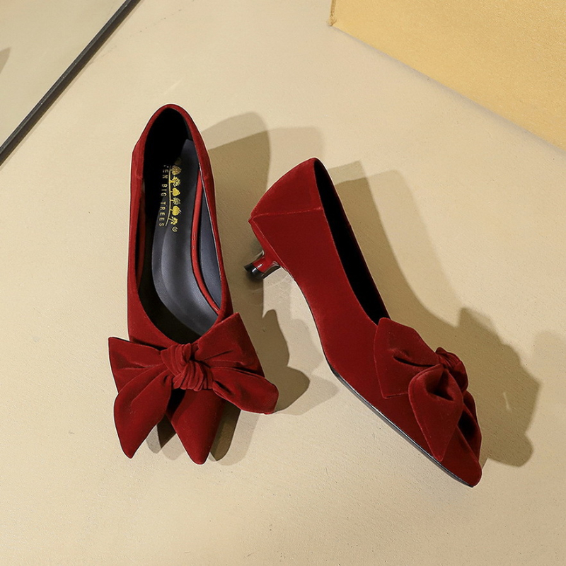 Korean Temperament Suede Stile - Ankle Strap Heels avis et prix