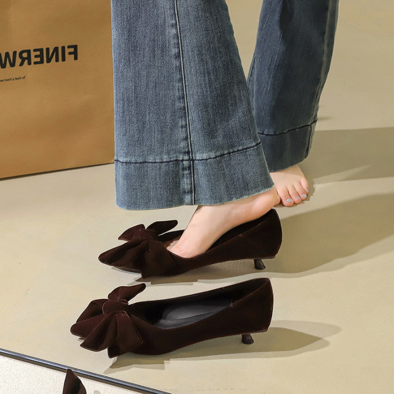 Korean Temperament Suede Stile - Ankle Strap Heels avis et prix