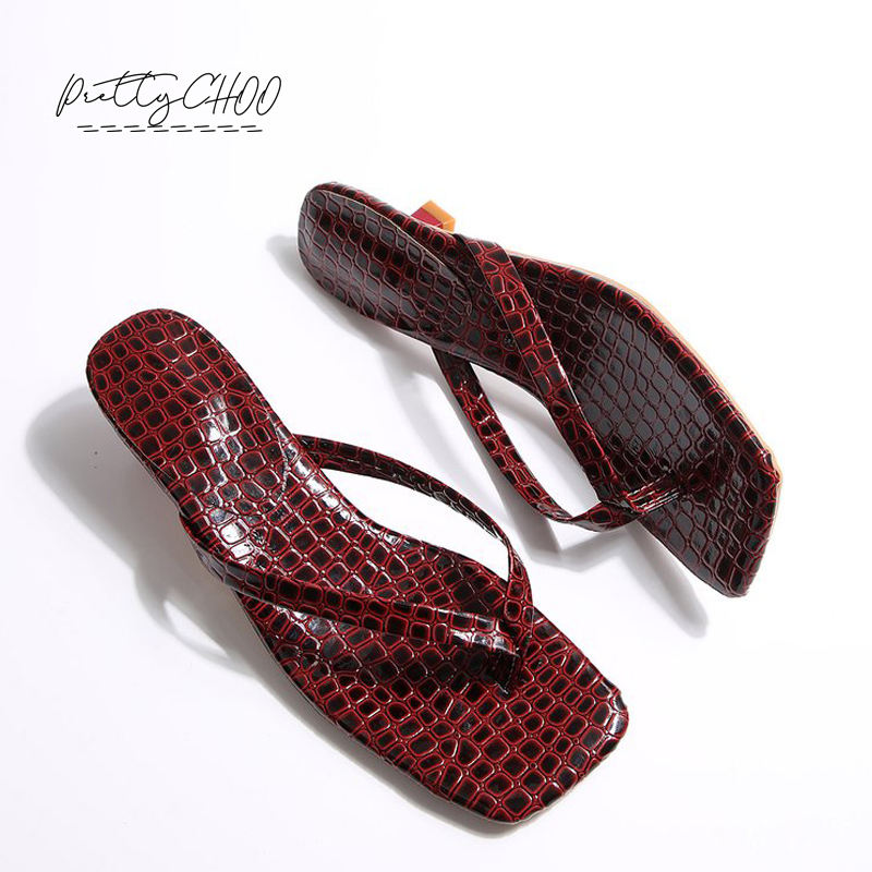 Crocodile Print Kitten Heel Fl - Women Shoes Size To Men avis et prix